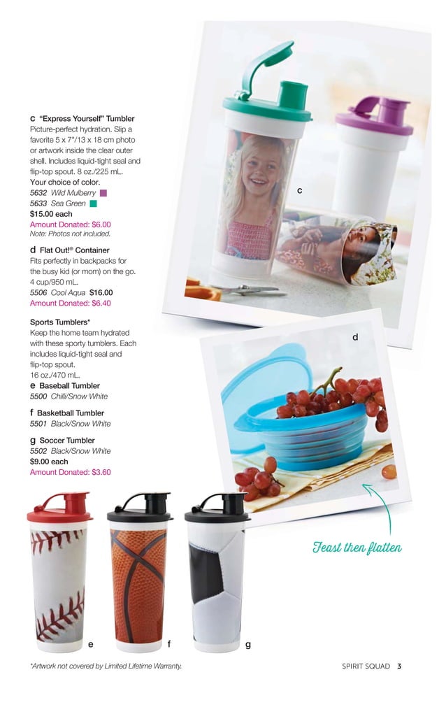 fundraiser catalog april to september 2015 PDF Grocery Shopping