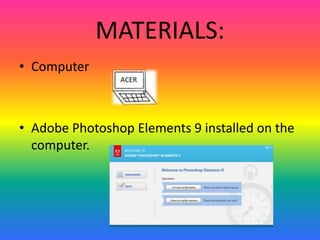 Adobe Photoshop Elements 9 | PPTX
