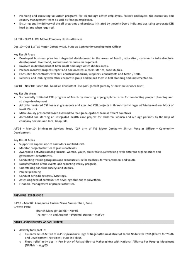 Ravindra Resume new | PDF