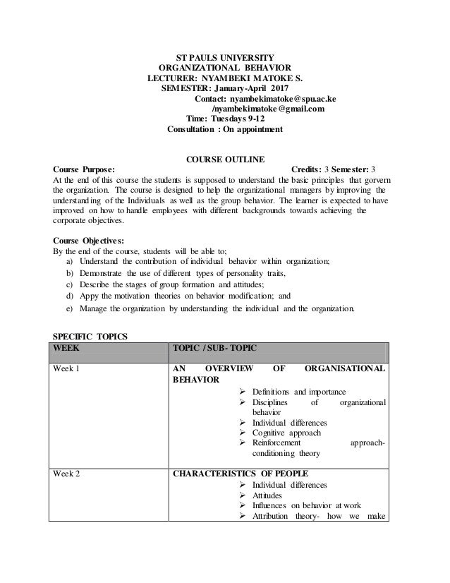 Gm591on leadership and organizational behavior outline 03 picture