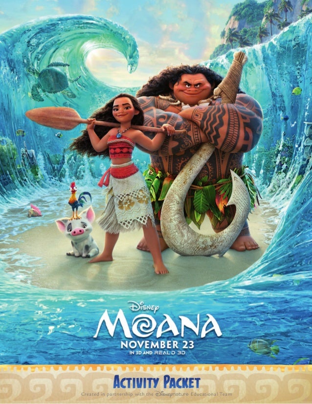 Moana Activity Packet
