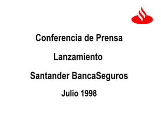 Conferencia de Prensa 98