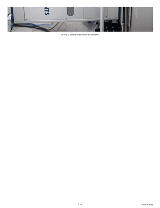 7/10 www.ni.com
NI STS T2 systems hard docked to IDT's handlers.
 