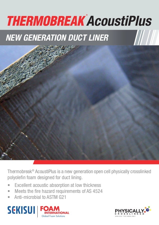 thermobreak acoustiplus brochure 230914 d polyolefin foam sheet