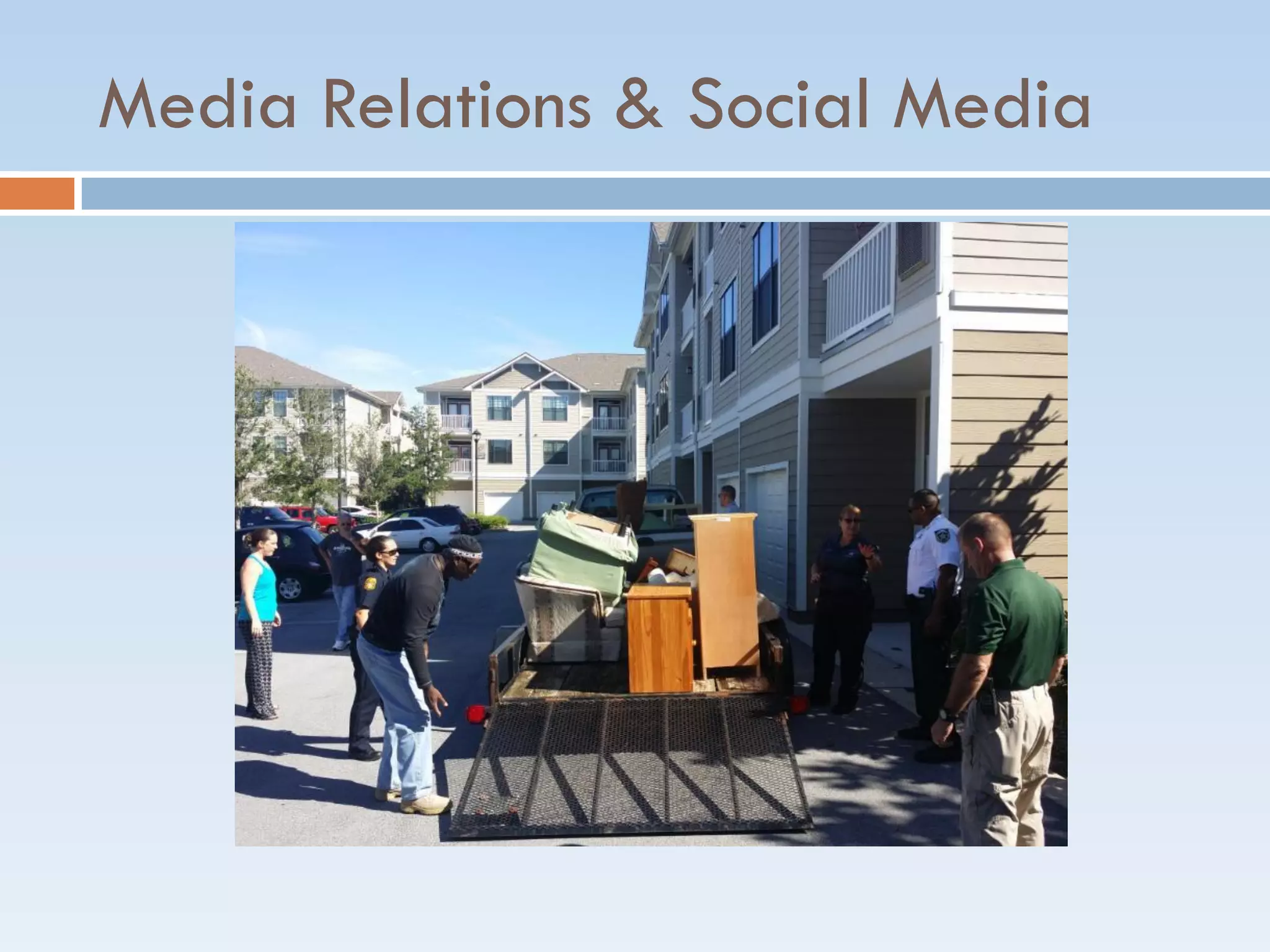 Media Relations & Social Media
 