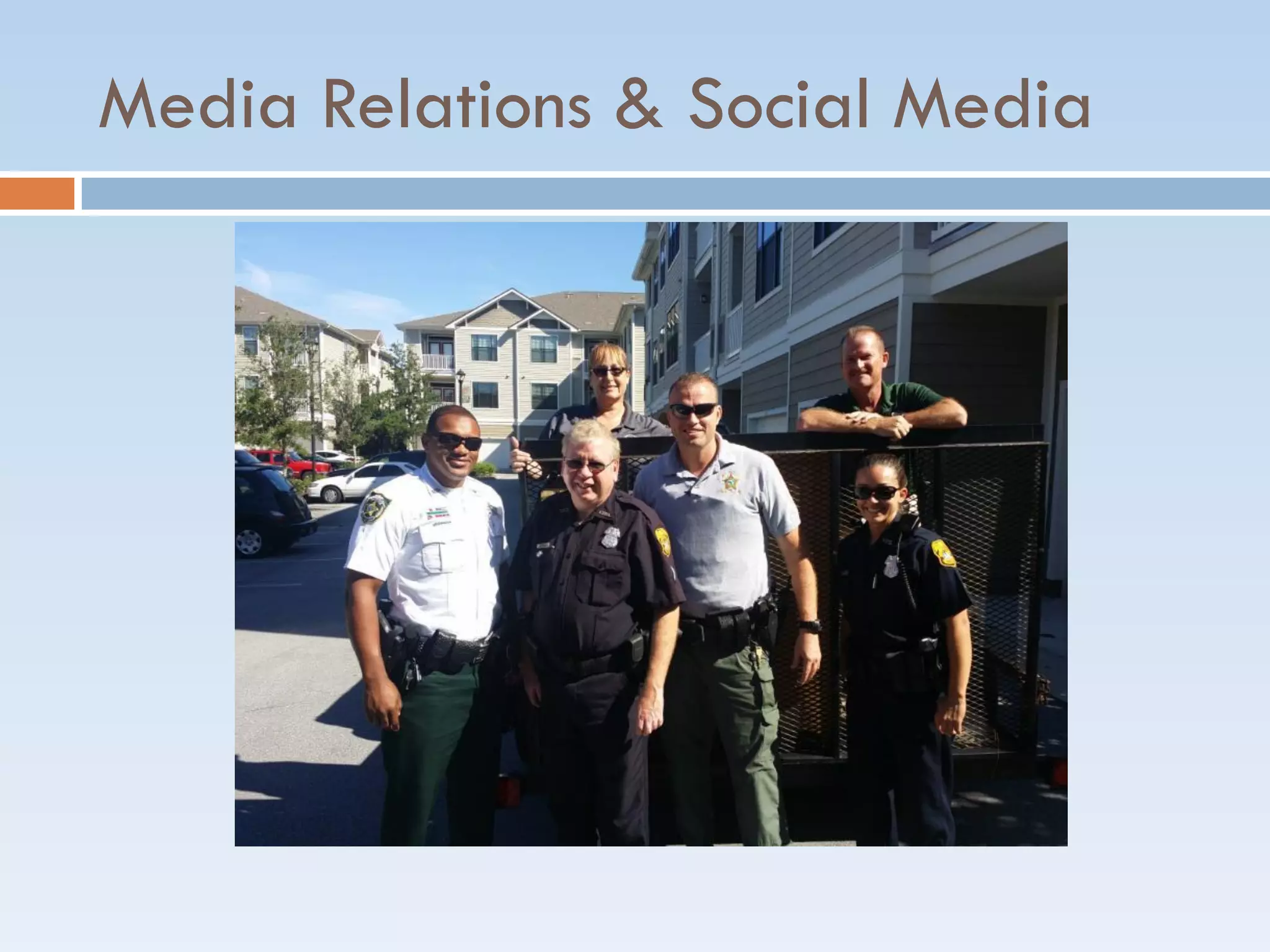 Media Relations & Social Media
 