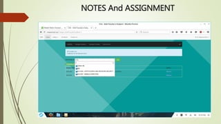 NOTES And ASSIGNMENT
 