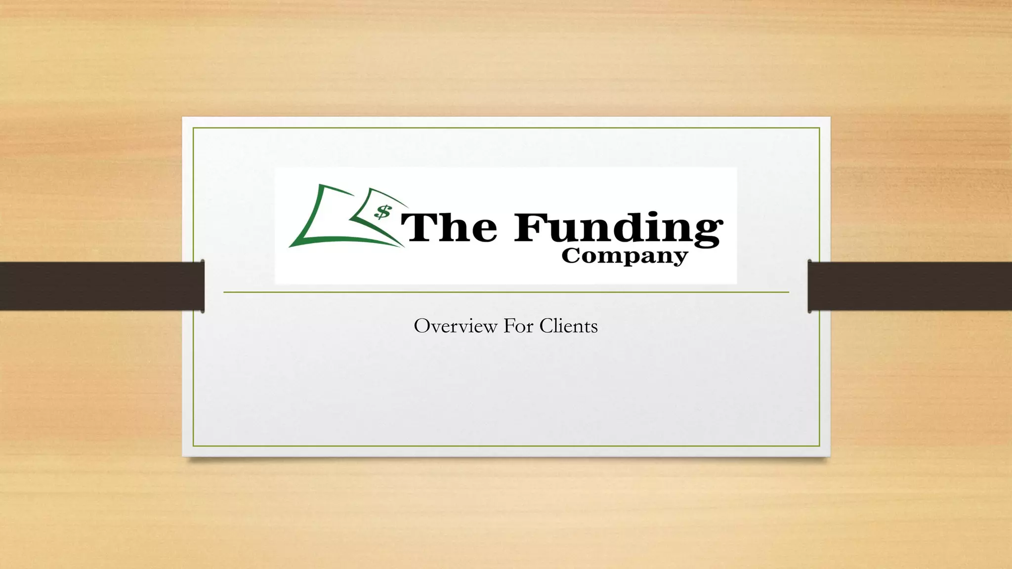 TFC Client Overview | PPT