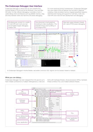 Codescape Debugger 8 | PDF