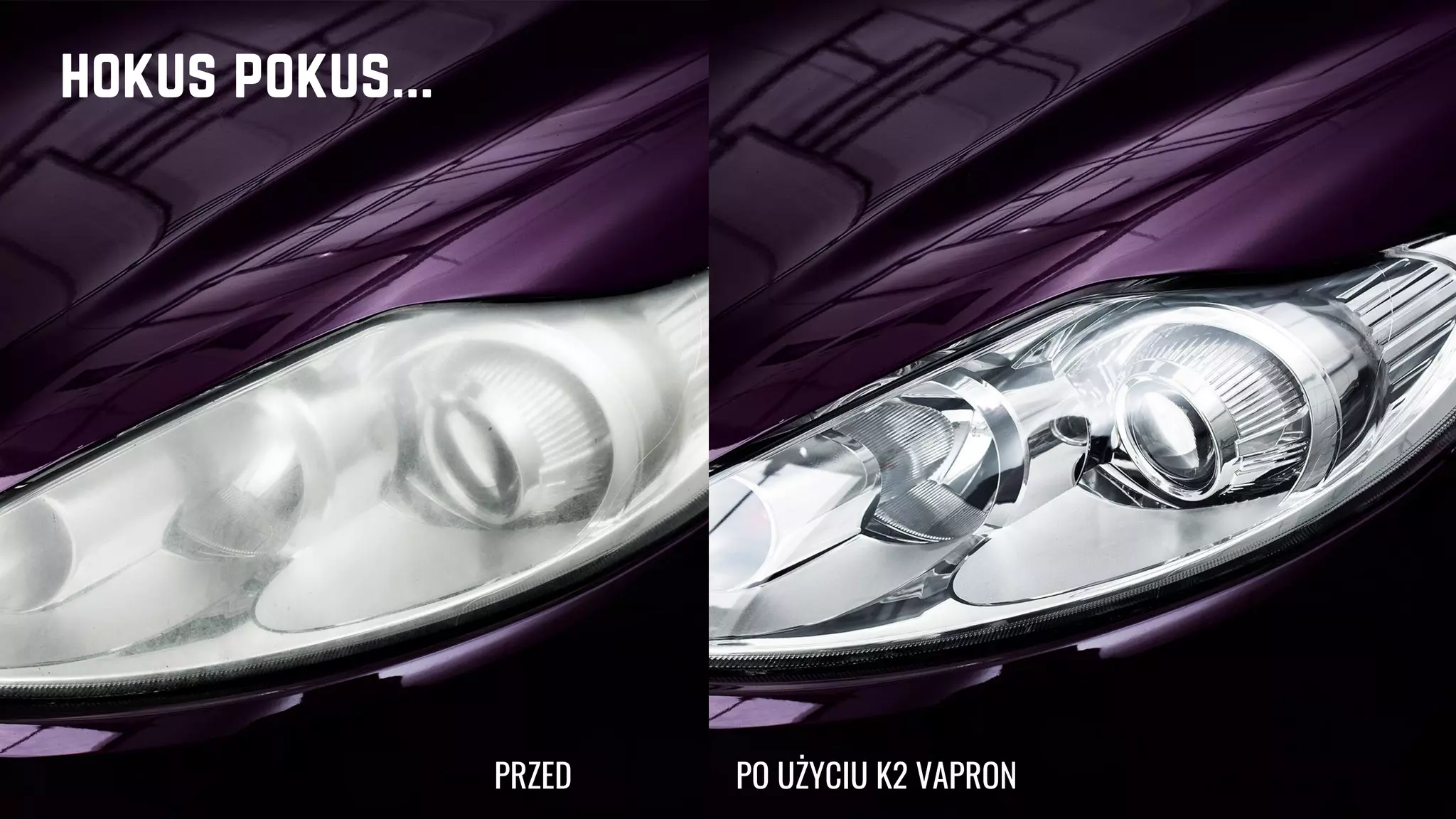 reparácia zažltnutých svetiel VAPRON