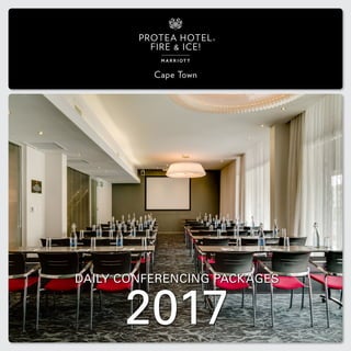 DAILY CONFERENCING PACKAGES
2017
 