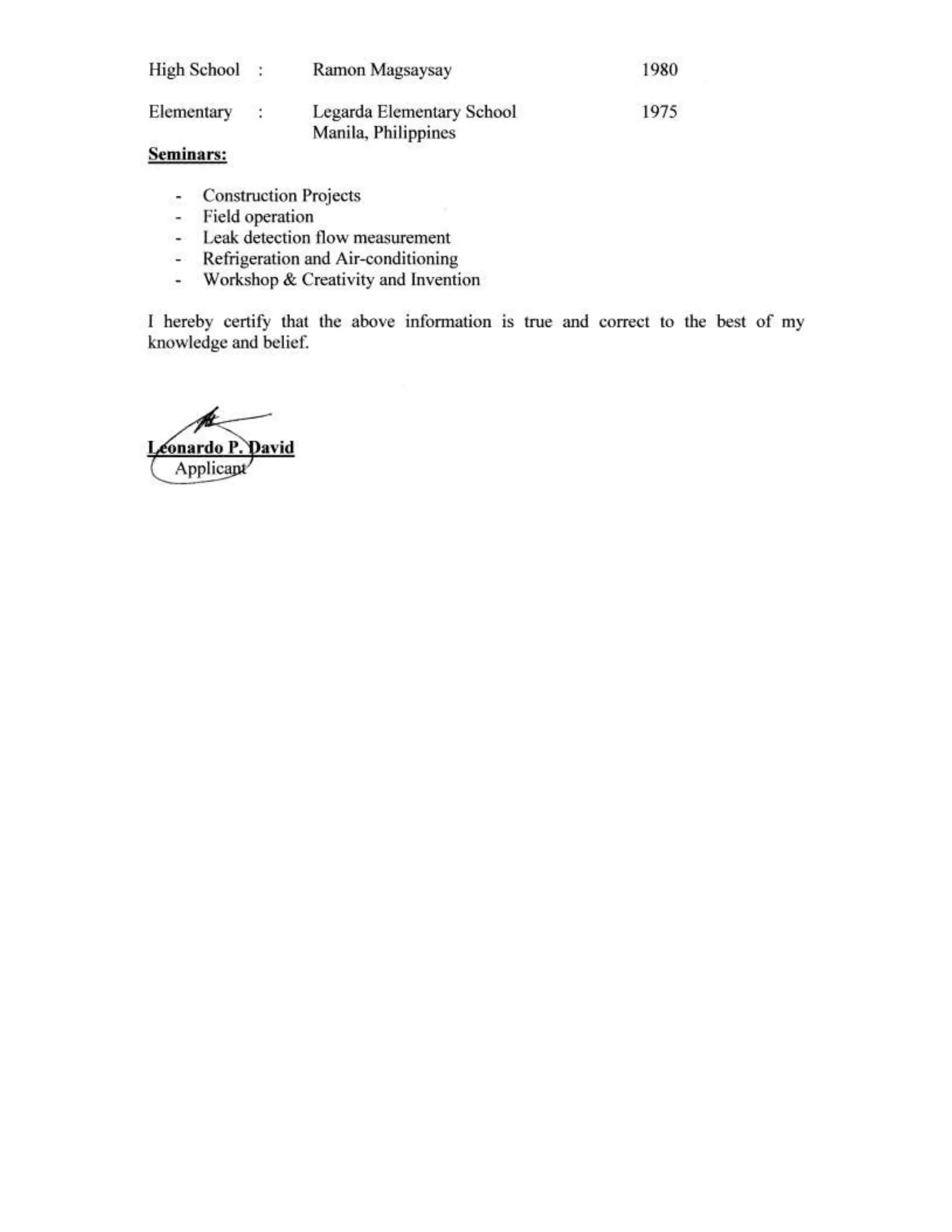 Leo Doc (CV)A(Mechanical Supervisor)