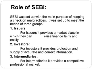 Security and Exchange Board of India Act(SEBI)
