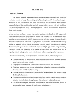 Siwes Form OPES SIWES | DOCX