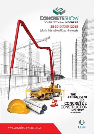 Concrete Show 2015 Flyer