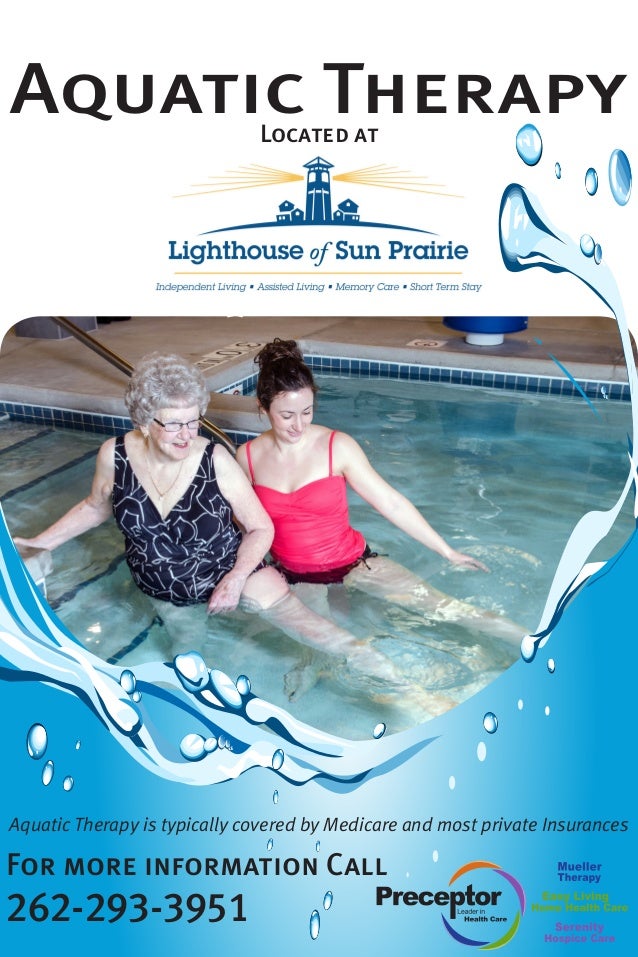 Aquatic Therapy Posters SP & WB