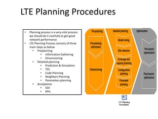 LTE Planning | PDF