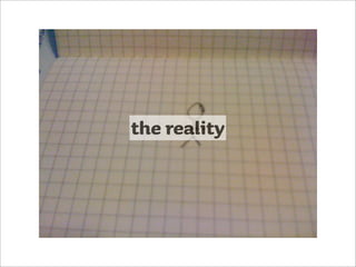 the reality
 