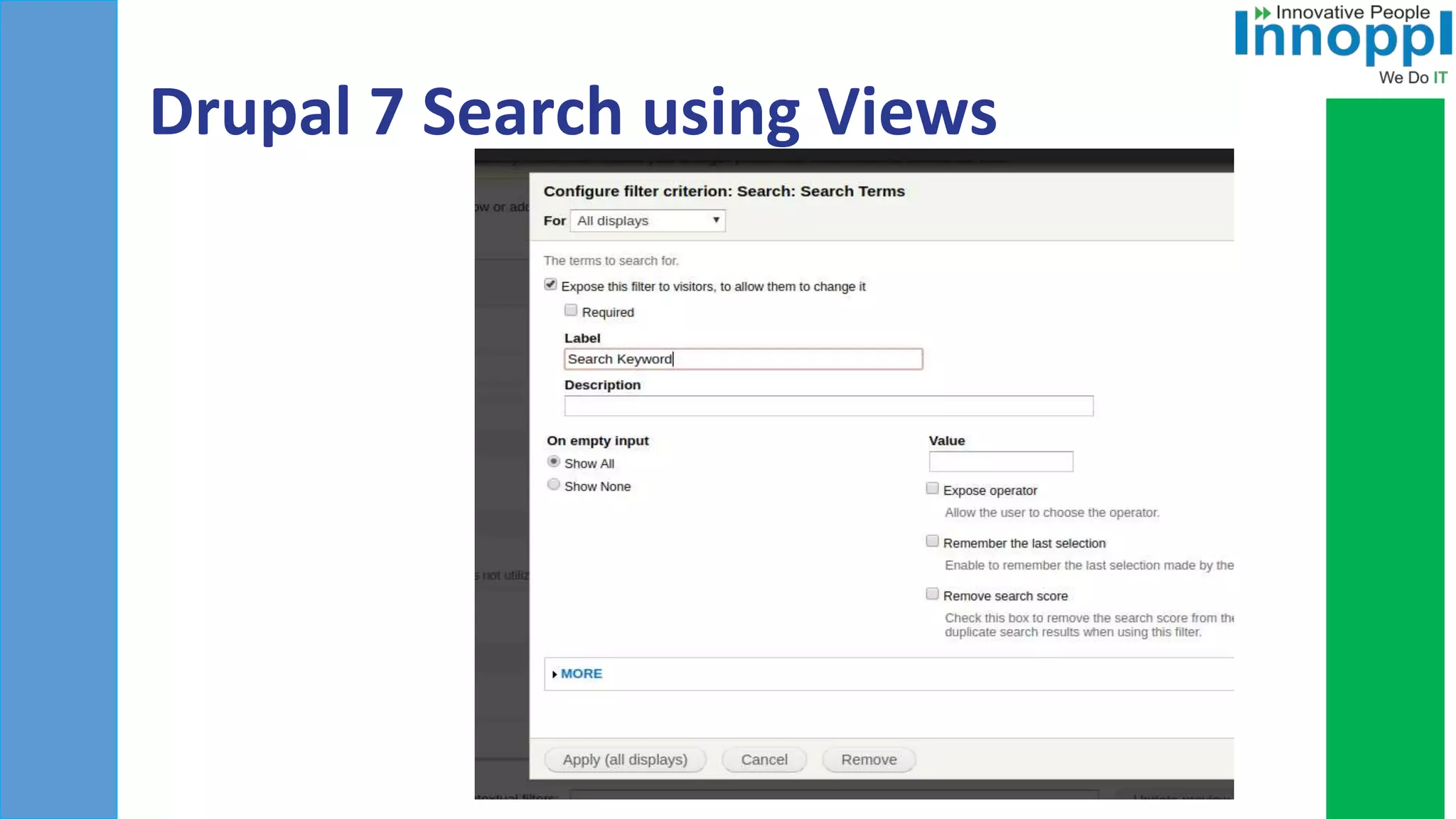 Drupal 7 Search using Views
 
