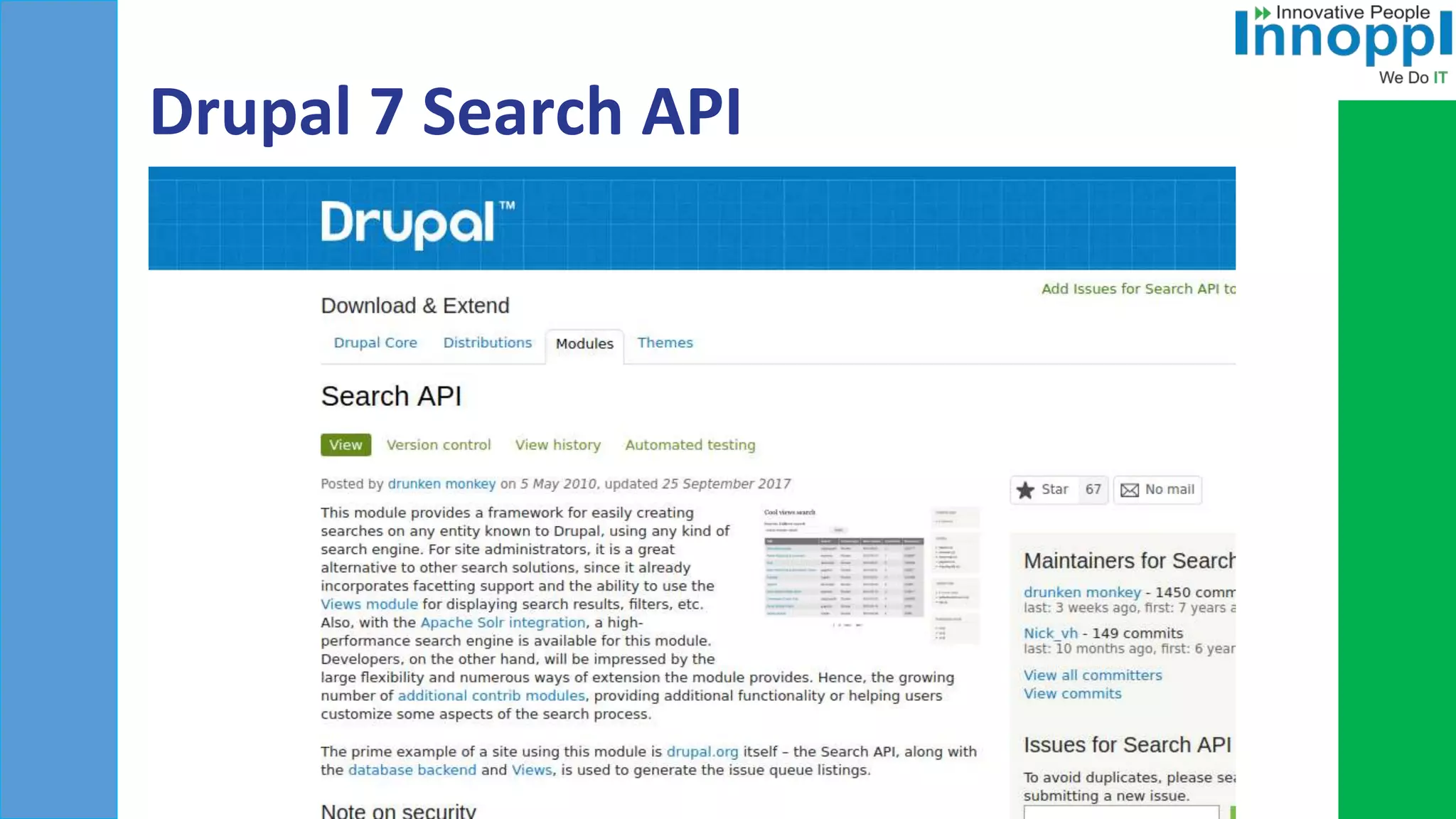 Drupal 7 Search API
 