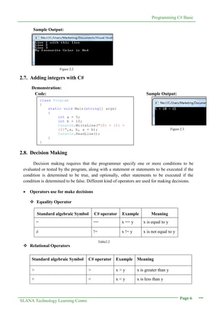 2. C# Guide - To Print | PDF