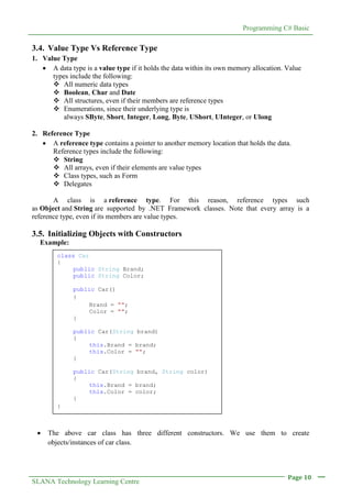 2. C# Guide - To Print | PDF
