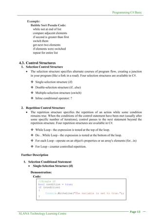 2. C# Guide - To Print | PDF