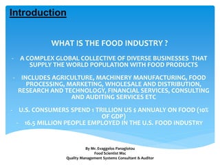 THE ROLE OF FOOD SAFETY MANAGEMENT SYSTEMS IN | PPTX