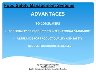 THE ROLE OF FOOD SAFETY MANAGEMENT SYSTEMS IN | PPTX