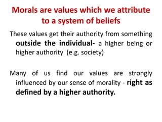 ISTEEthics Values
