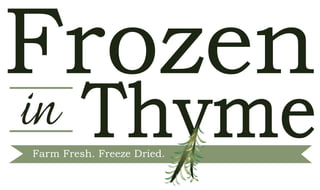 Farm Fresh. Freeze Dried.
 