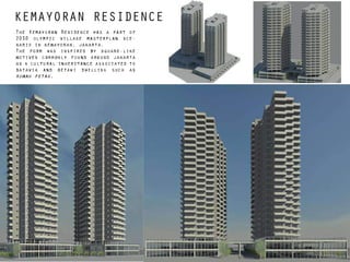KEMAYORAN RESIDENCE
 