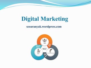 Digital Marketing
seoaranyak.wordpress.com
 