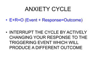 ANXIETY MANAGEMENT SKILLS | PPTX