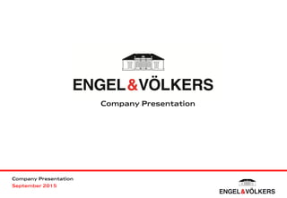 Company Presentation
Company Presentation
September 2015
 