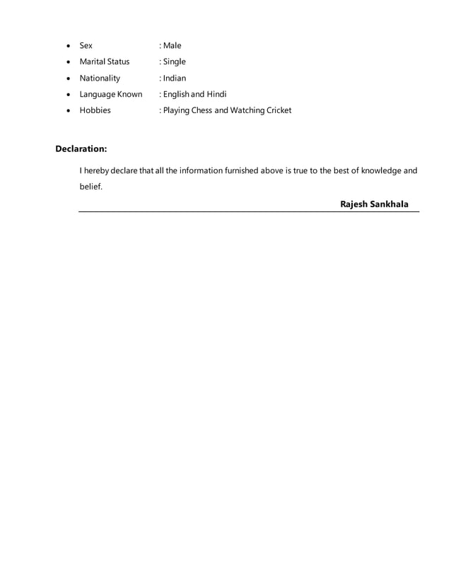 Resume rajesh sankhala new pdf