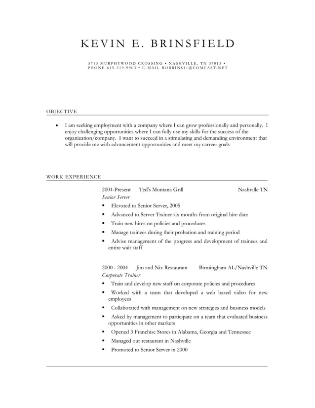 Kevin new resume | PDF