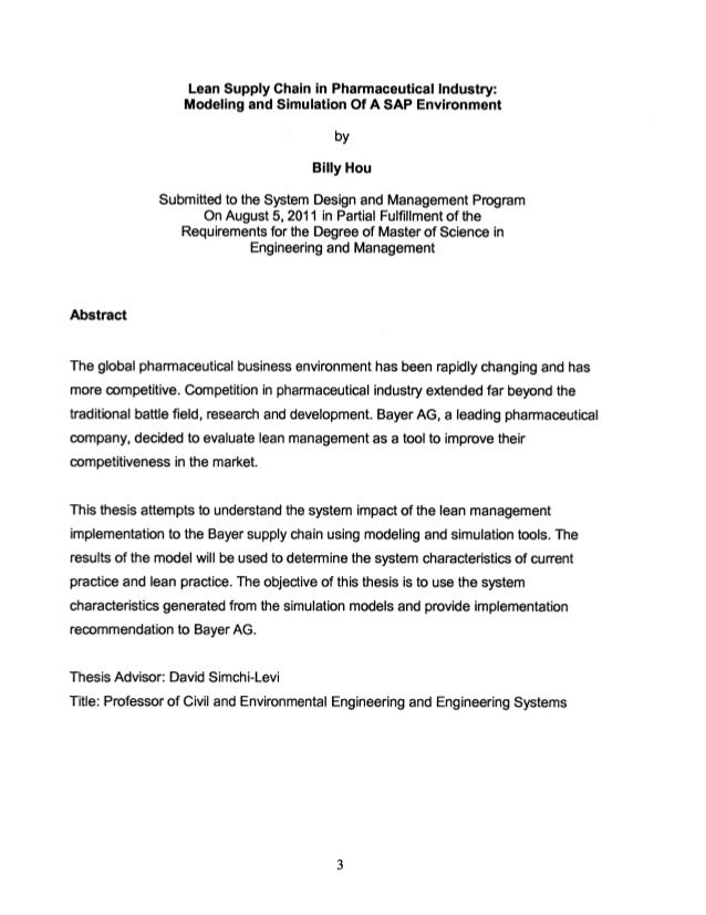 Environmental management dissertation titles