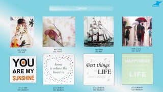 Canvas
LCL-C2424
OD: 24x24cm
LCL-C4040-01
OD: 40x40cm
LCL-C4040-06
OD: 40x40cm
LCL-C4040-07
OD: 40x40cm
MSL-C0608
OD: 6x8”
BP-C1010
OD: 10x10”
PS-C0808
OD: 8x8”
WITR-C1010
OD: 10x10”
 