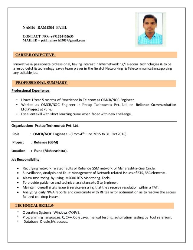 Updated Resume