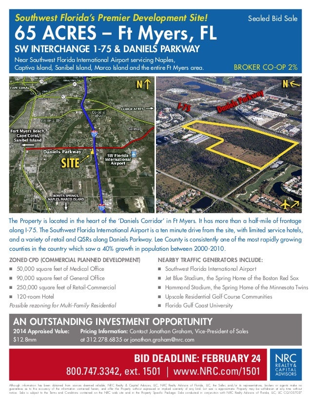 1501_Daniels Parkway 65 AC Land Sale Flyer