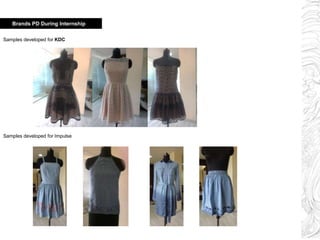 Brands PD During Internship
Samples developed for KDC
Samples developed for Impulse
 