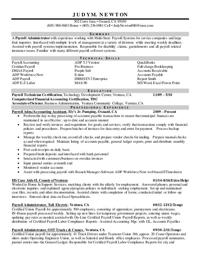 latest resume 2015 1