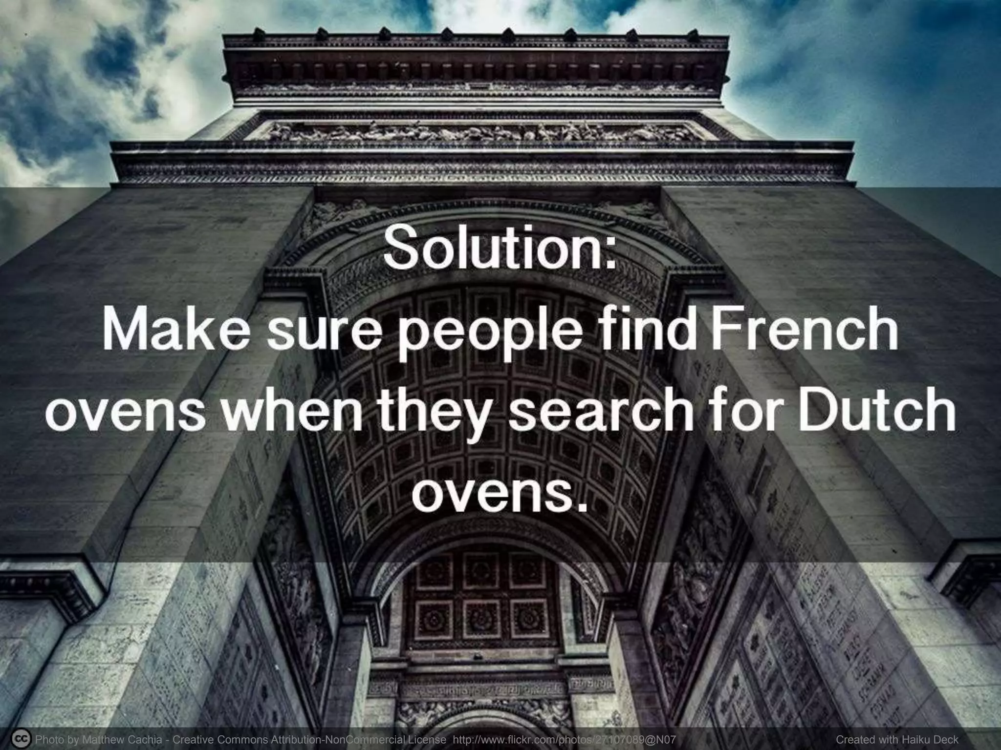 Photo by Matthew Cachia - Creative Commons Attribution-NonCommercial License http://www.flickr.com/photos/27107089@N07 Created with Haiku Deck
 