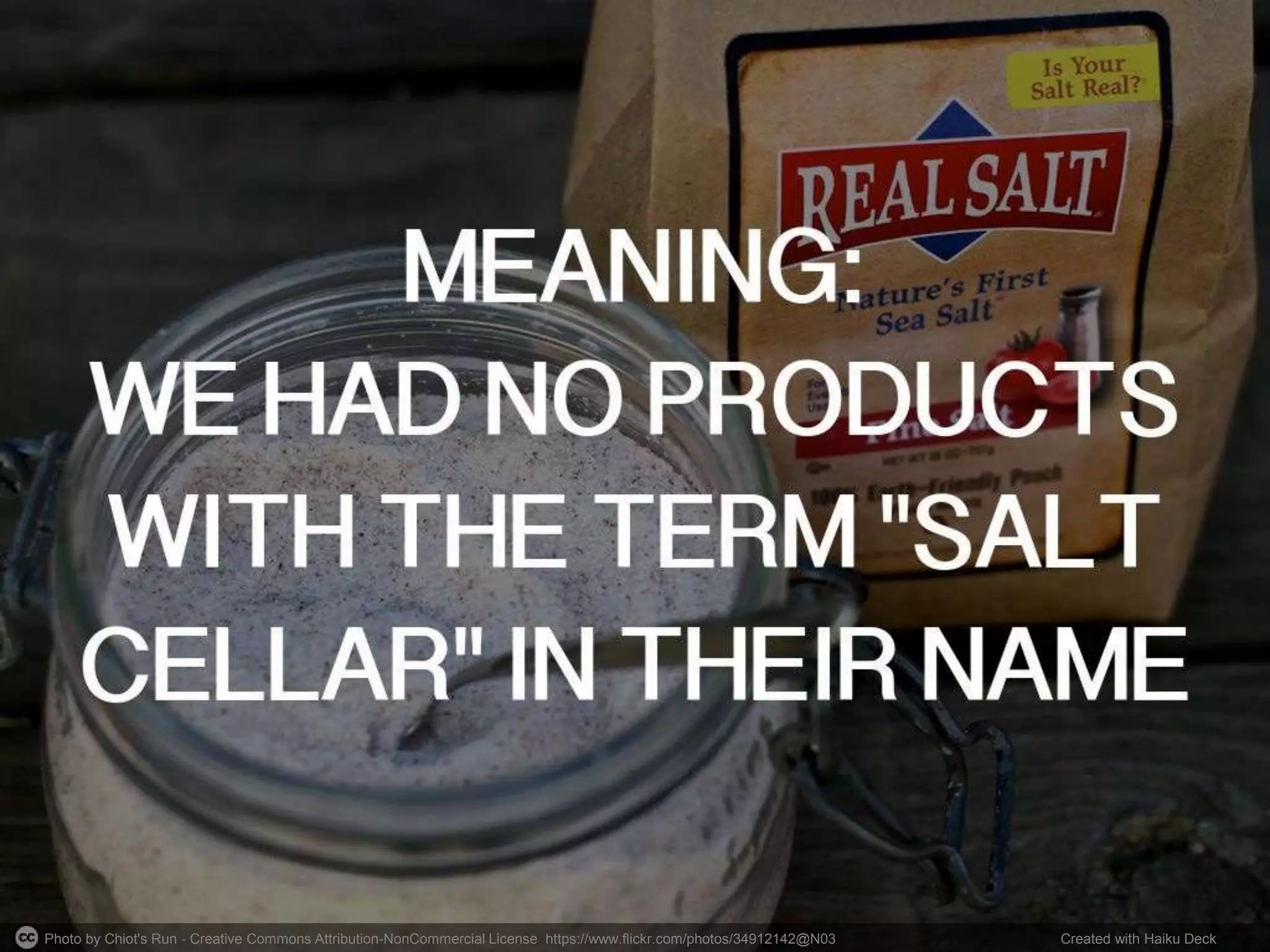 Photo by Chiot's Run - Creative Commons Attribution-NonCommercial License https://www.flickr.com/photos/34912142@N03 Created with Haiku Deck
 