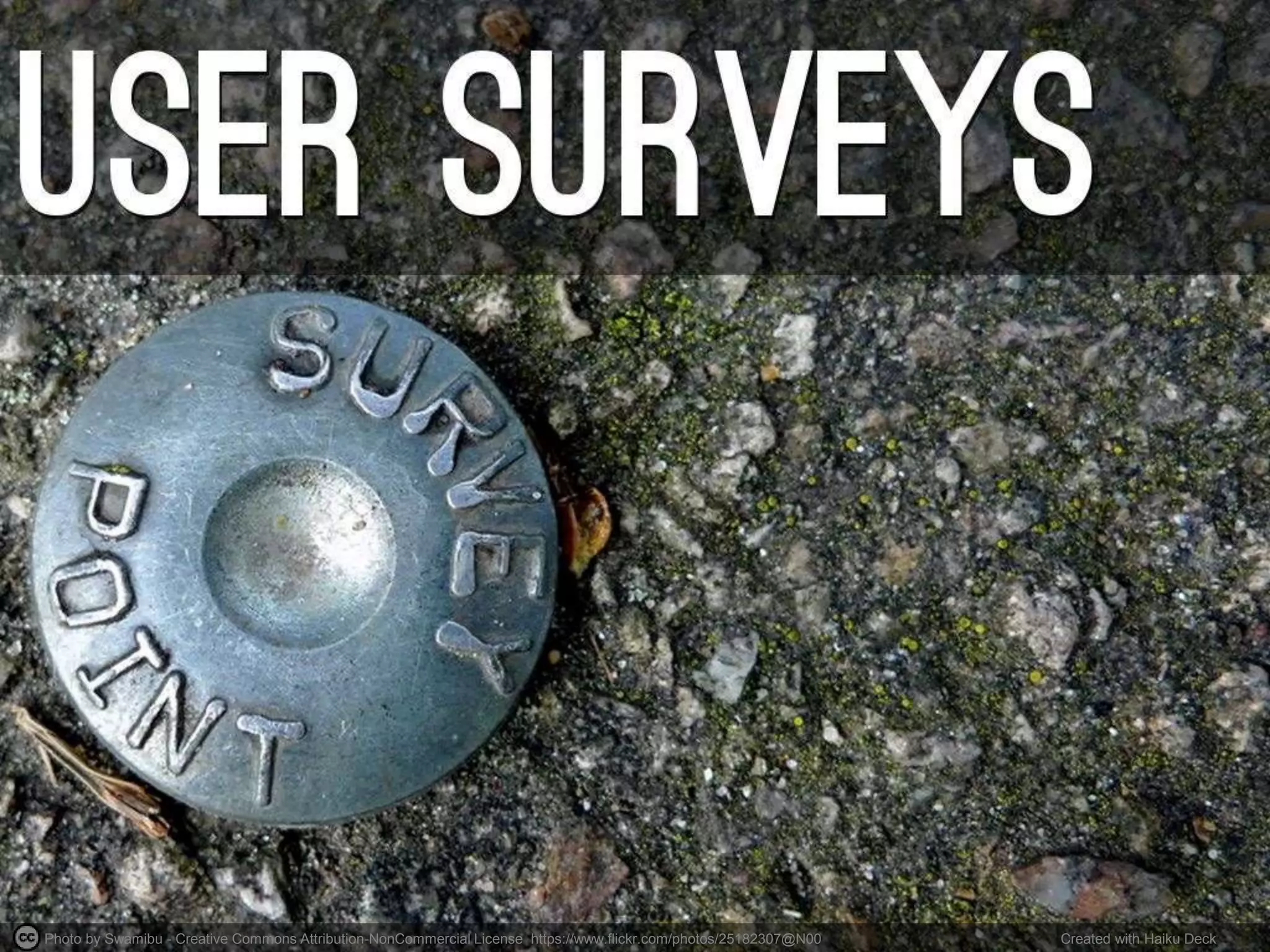 Photo by Swamibu - Creative Commons Attribution-NonCommercial License https://www.flickr.com/photos/25182307@N00 Created with Haiku Deck
 