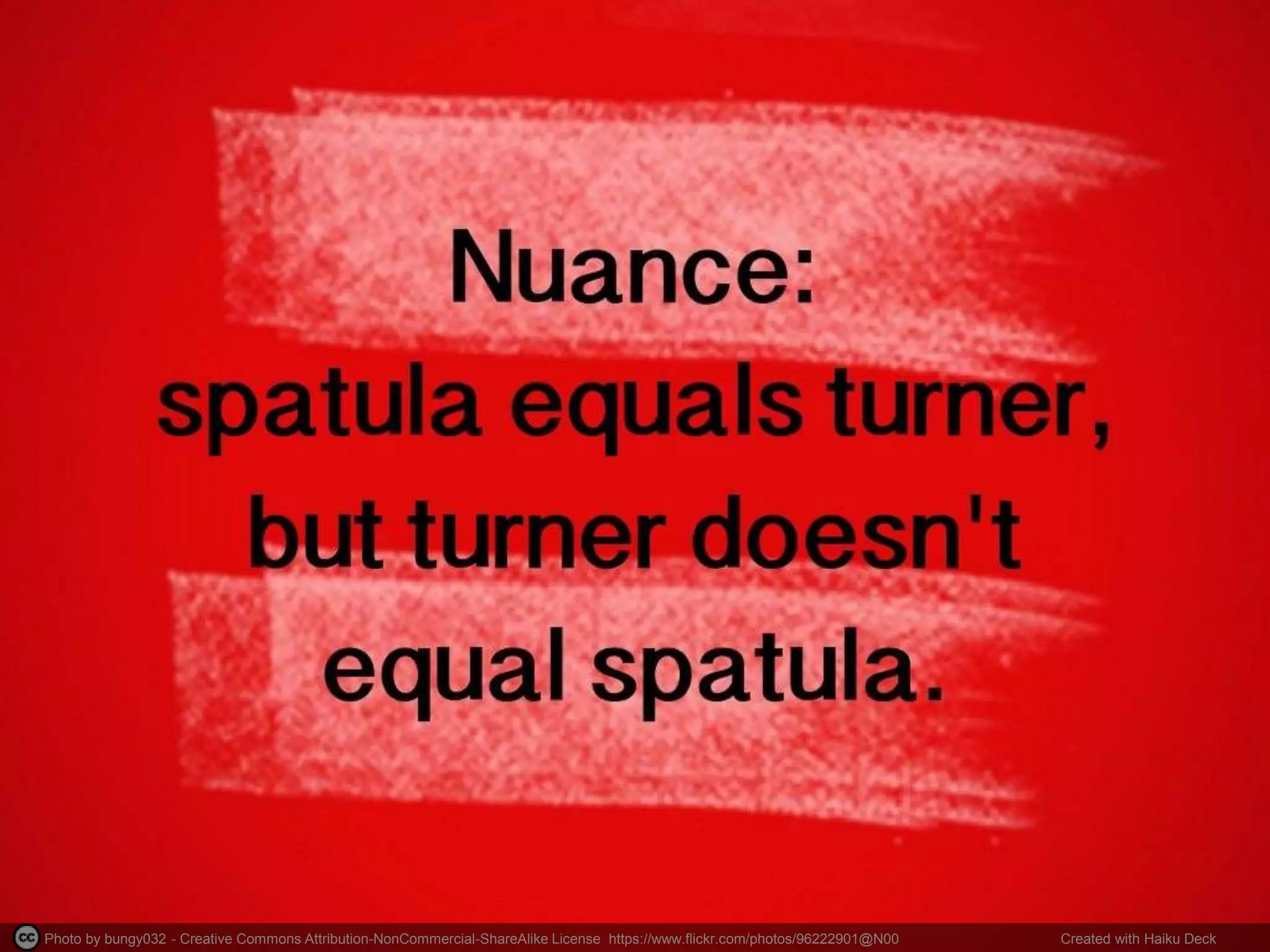 Photo by bungy032 - Creative Commons Attribution-NonCommercial-ShareAlike License https://www.flickr.com/photos/96222901@N00 Created with Haiku Deck
 