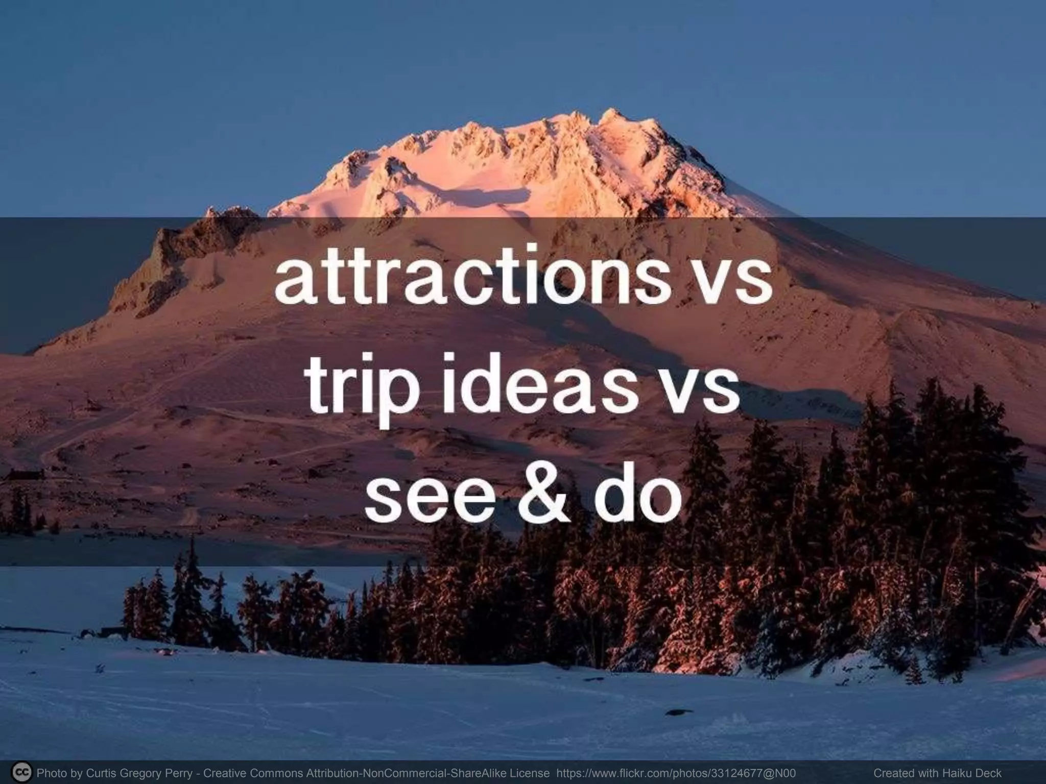 Photo by Curtis Gregory Perry - Creative Commons Attribution-NonCommercial-ShareAlike License https://www.flickr.com/photos/33124677@N00 Created with Haiku Deck
 