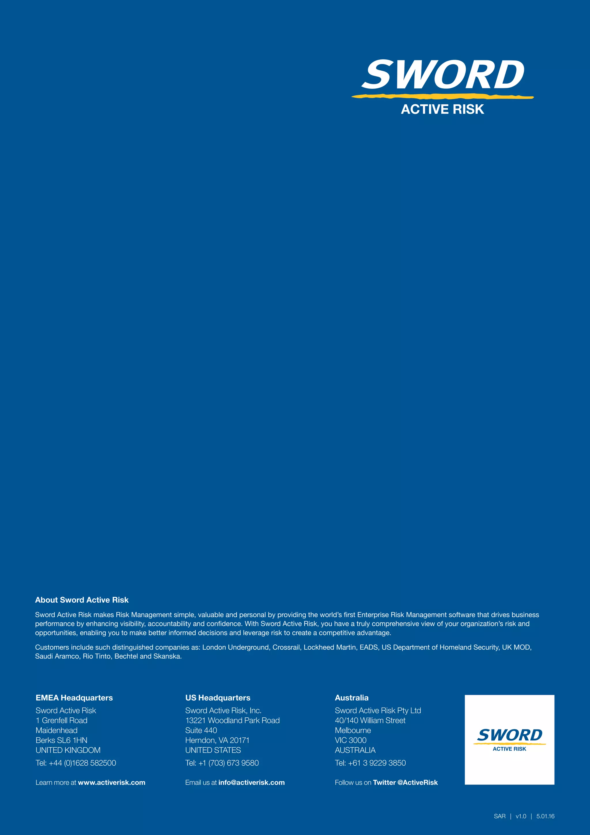 ARM-Active-Risk-Manager-Brochure | PDF