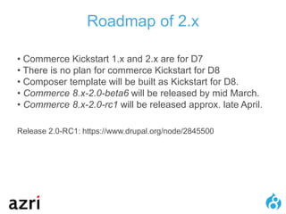 Drupal 8 & Commerce 2.x insights | PPTX